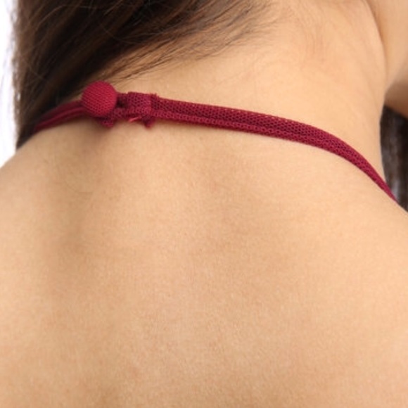 Free People Dance Around Lace Bodysuit {Burg} M - Picture 3 of 7